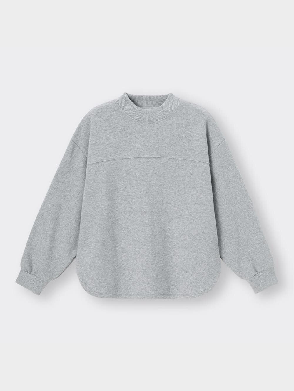 GU公式 | スウェットモックネックプルオーバー(長袖)RS+E
