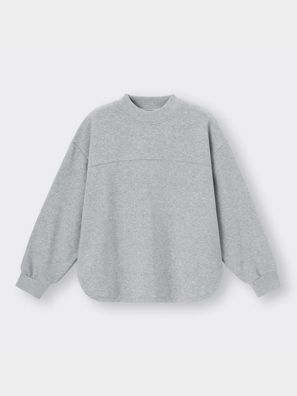 スウェットモックネックプルオーバー(長袖)RS+E(セットアップ可能)