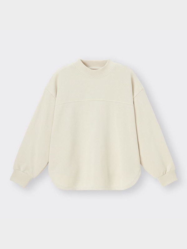 スウェットモックネックプルオーバー(長袖)RS+E(セットアップ可能)