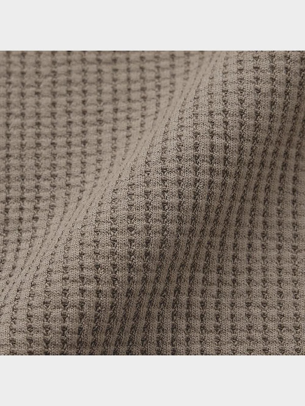 ワッフルフーディチュニック(長袖)RS+X(セットアップ可能)