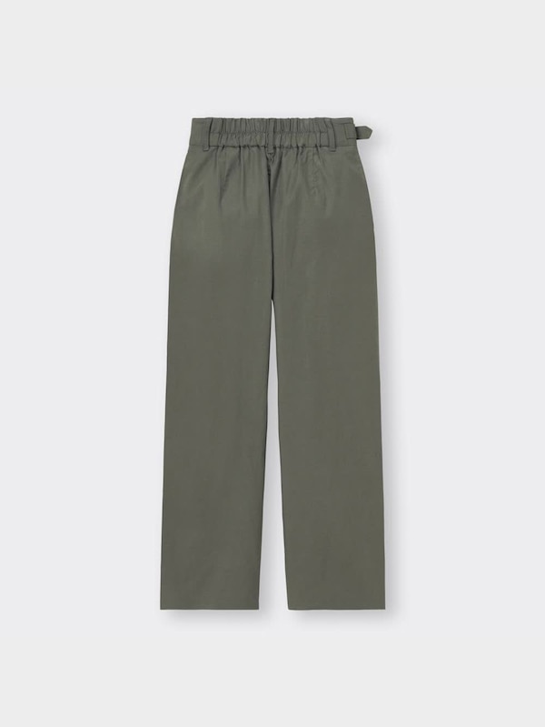 リネンブレンドグルカパンツ+X