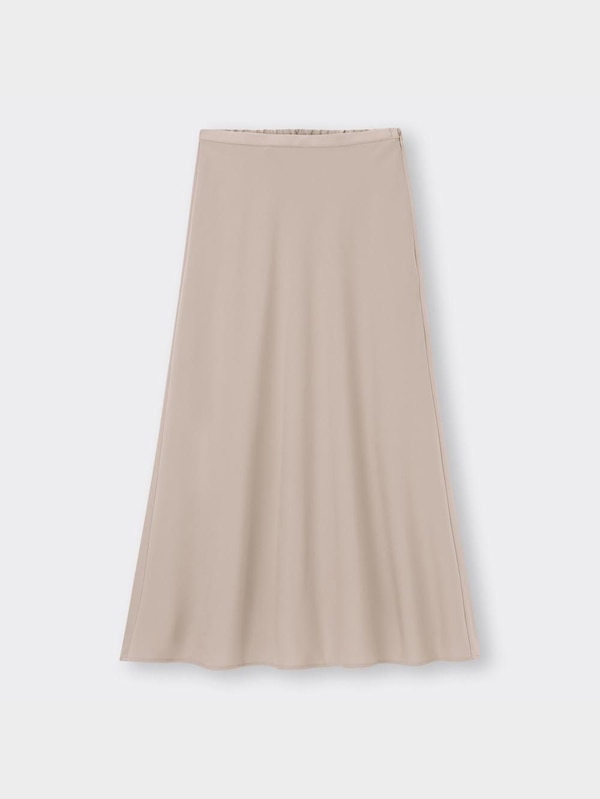 サテンロングスカートQ+E