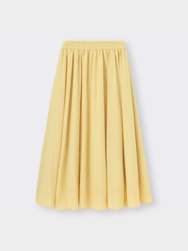 ボリュームフレアロングスカートQ