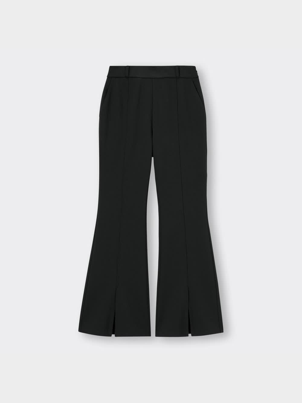 フレアパンツ Lui's スラックス ワイドレッグフレアパンツ メンズ : ZOZOTOWN