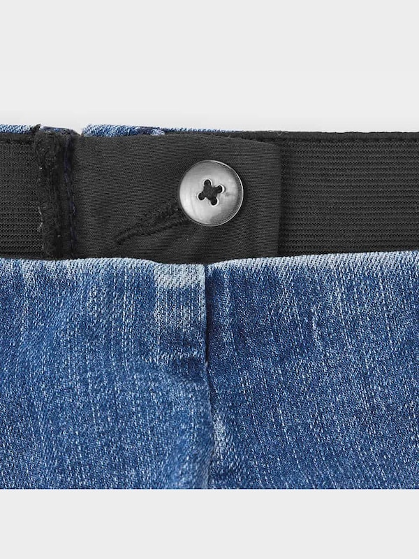 ハイライズフロントスリットフレアジーンズYT+E