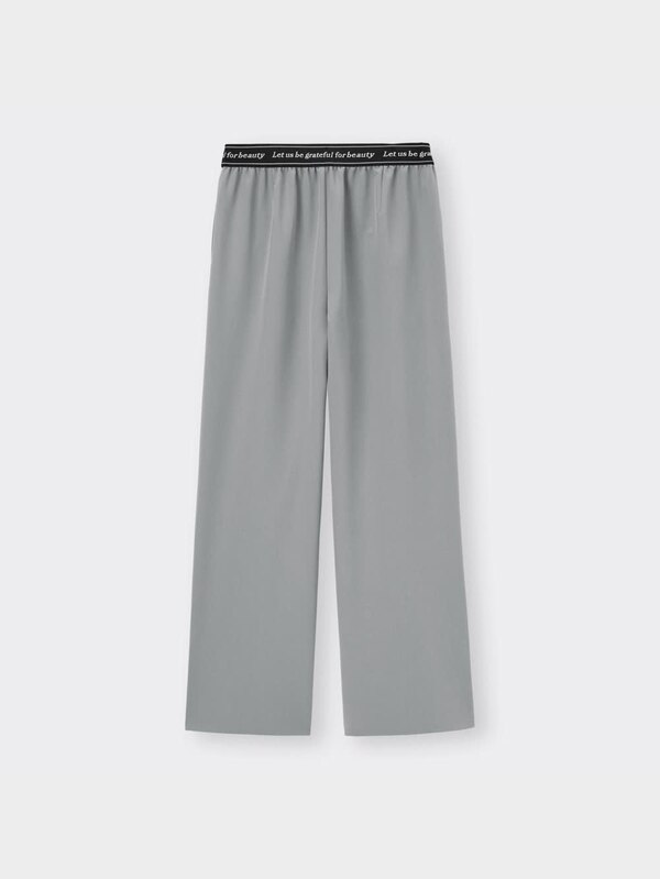 ロゴバンドストレートパンツYT+X