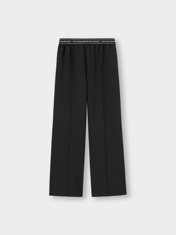 ロゴバンドストレートパンツYT+X