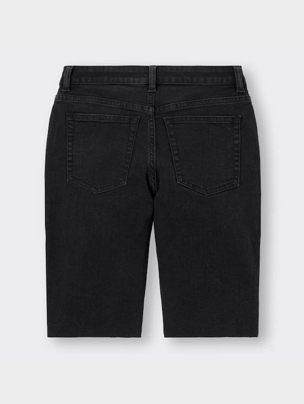 デニムバイカーハーフパンツYT+E