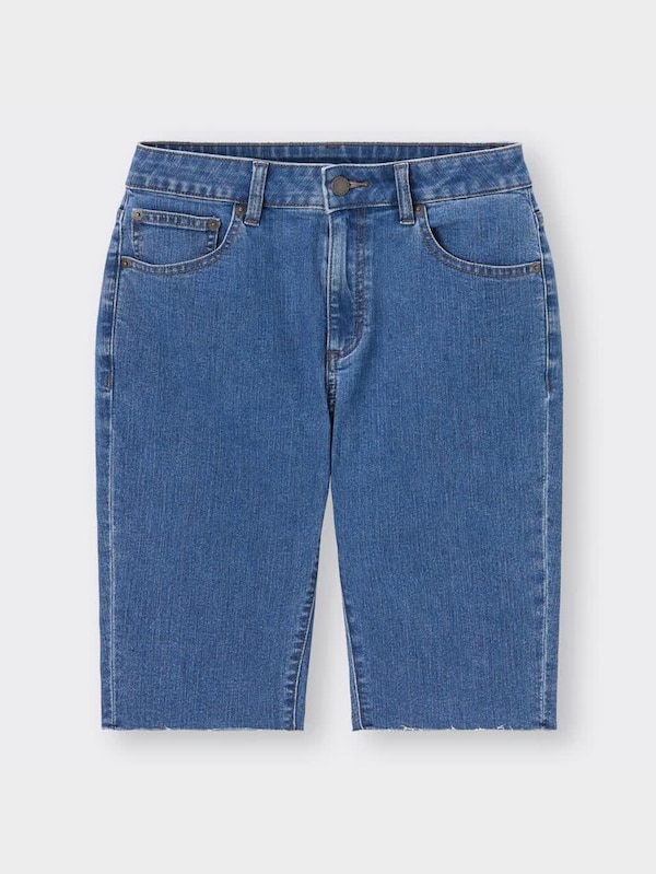 デニムバイカーハーフパンツYT+E