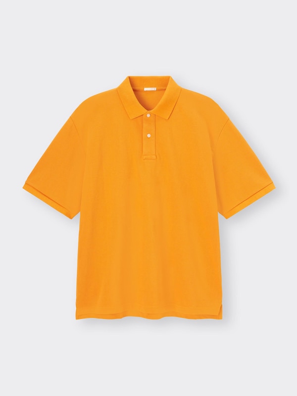 オーバーサイズポロシャツ(5分袖)