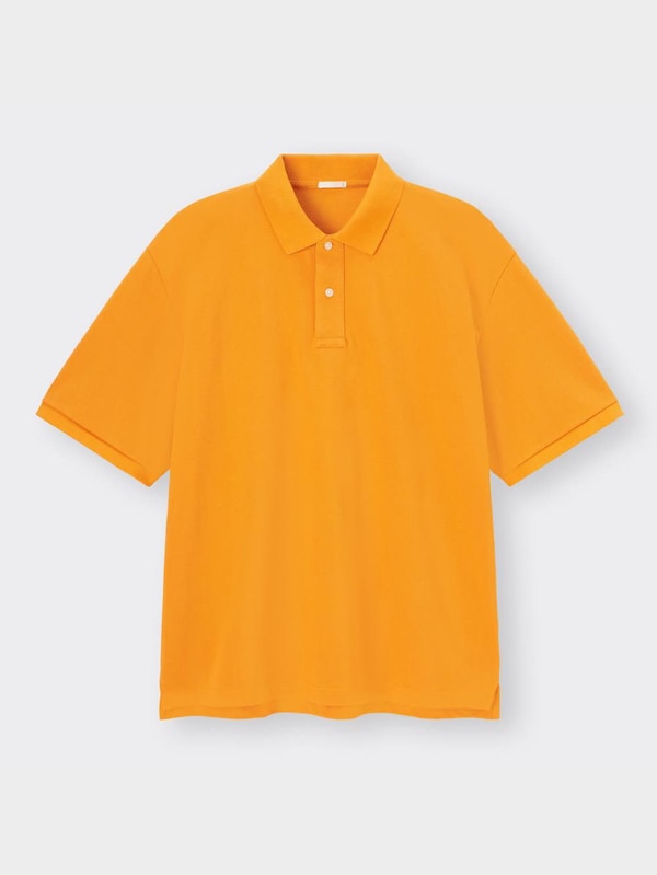 オーバーサイズポロシャツ(5分袖)