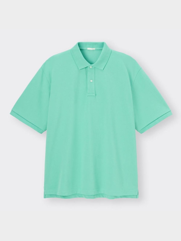 オーバーサイズポロシャツ(5分袖)