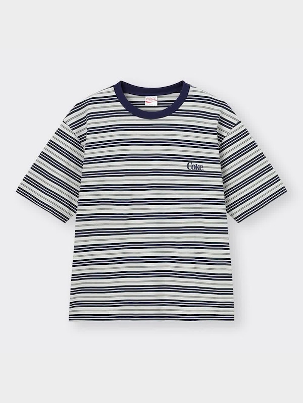 グラフィックボーダーT(5分袖) Coca-Cola