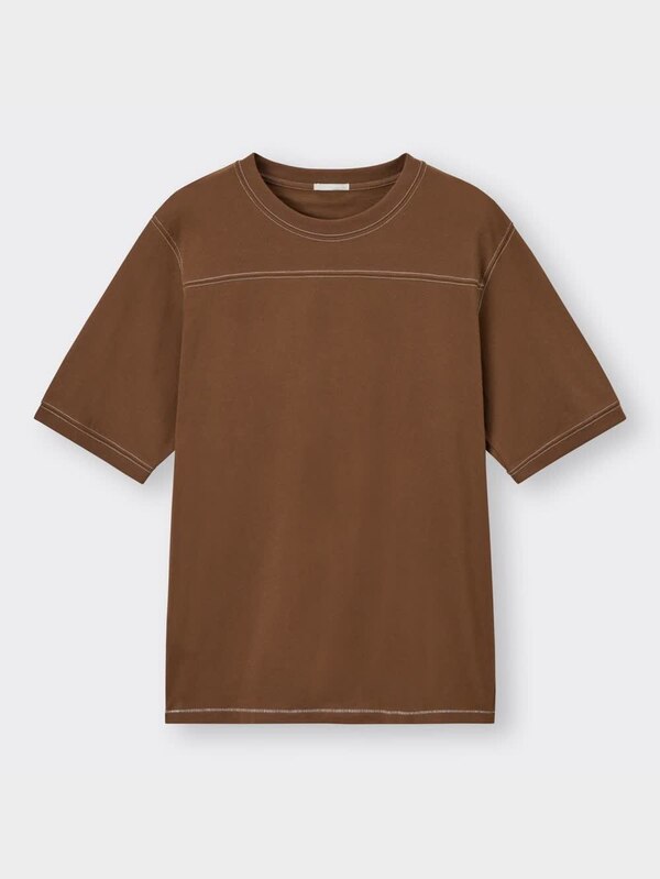 レギュラーフィットフットボールT(5分袖)NT+E