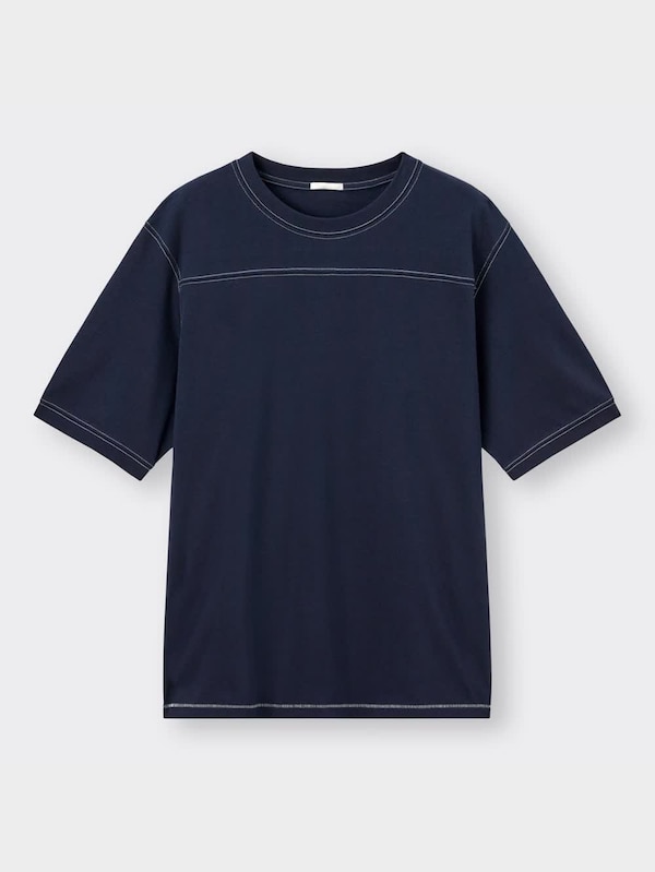 レギュラーフィットフットボールT(5分袖)NT+E