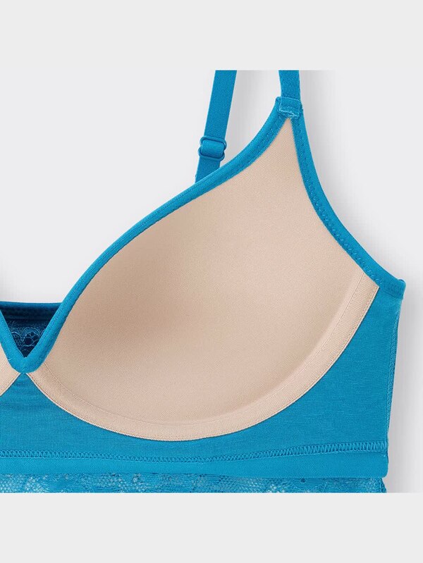 ナチュラルサポートブラ(レース) M / mika ninagawa (セットアップ可能)