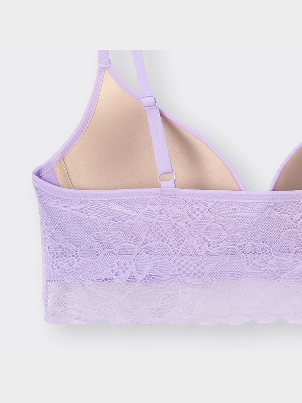 ナチュラルサポートブラ(レース) M / mika ninagawa (セットアップ可能)