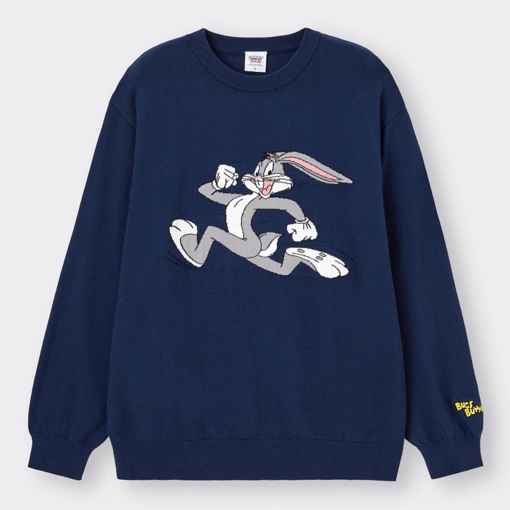 （GU）セーター(長袖)Bugs Bunny +X