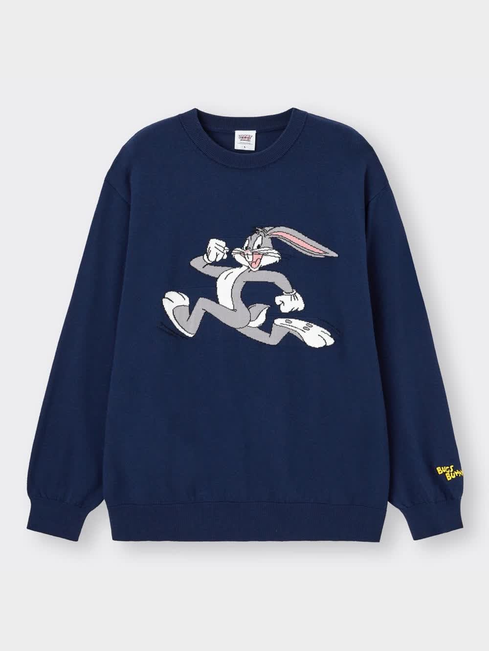 HISTORY ICEBERG ルーニー・テューンズ セーター GU公式 | セーター(長袖)Bugs Bunny +X
