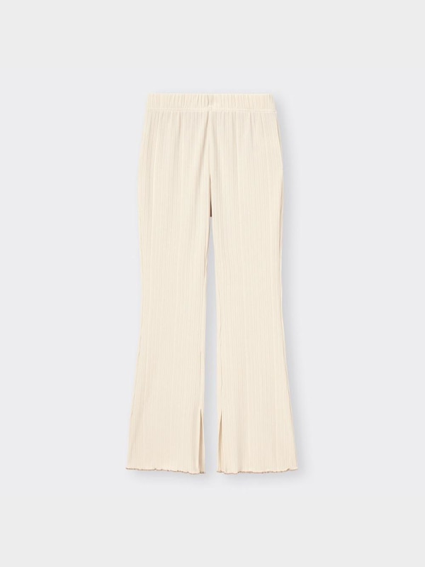 ランダムリブフレアレギンスパンツQ+E