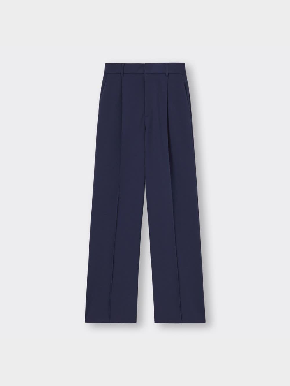 GU公式 | カットソースラックスA+EC(丈長め76.5～80.5cm)