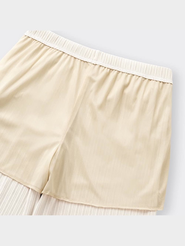 リブプルオンパンツ+EC(丈長め76.0～78.0cm)