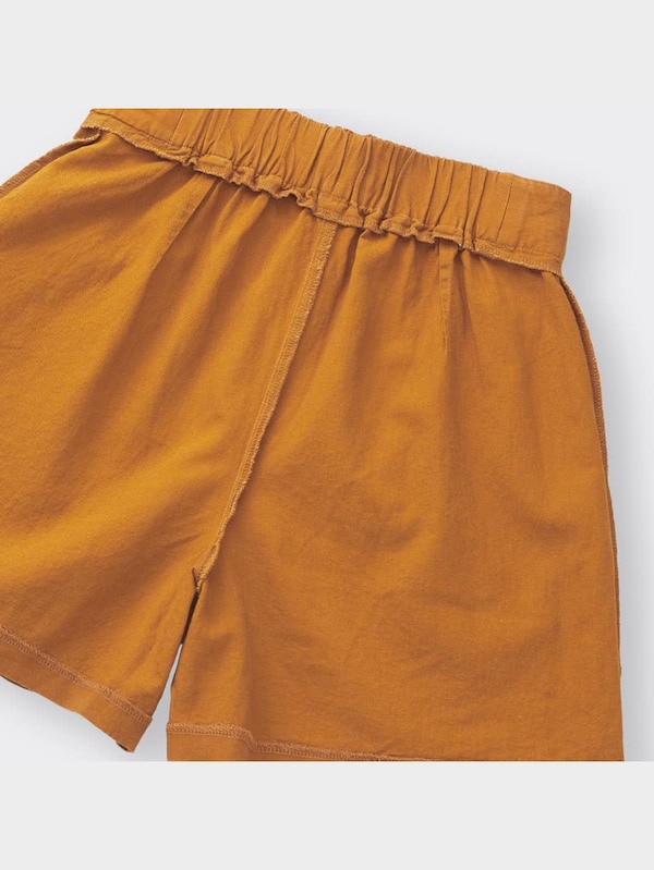 リネンブレンドショートパンツ(セットアップ可能)