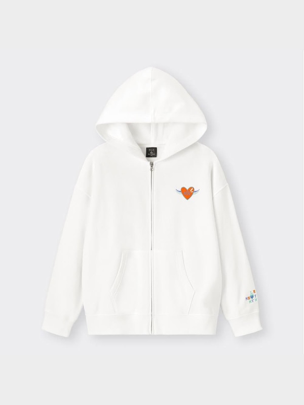 スウェットフルジップパーカ(長袖) ELLE 1