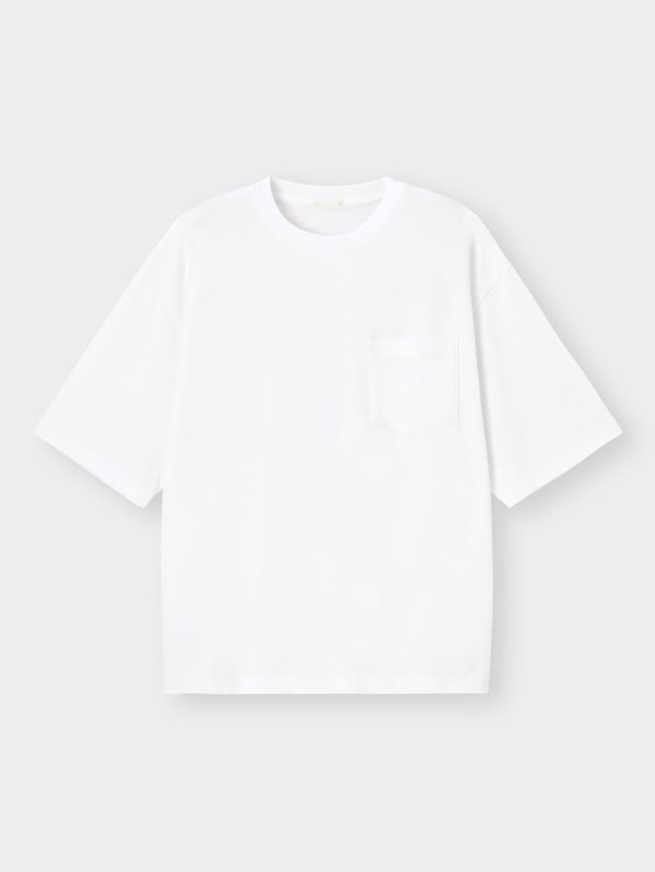 コットンテーパードT(5分袖)NT+E