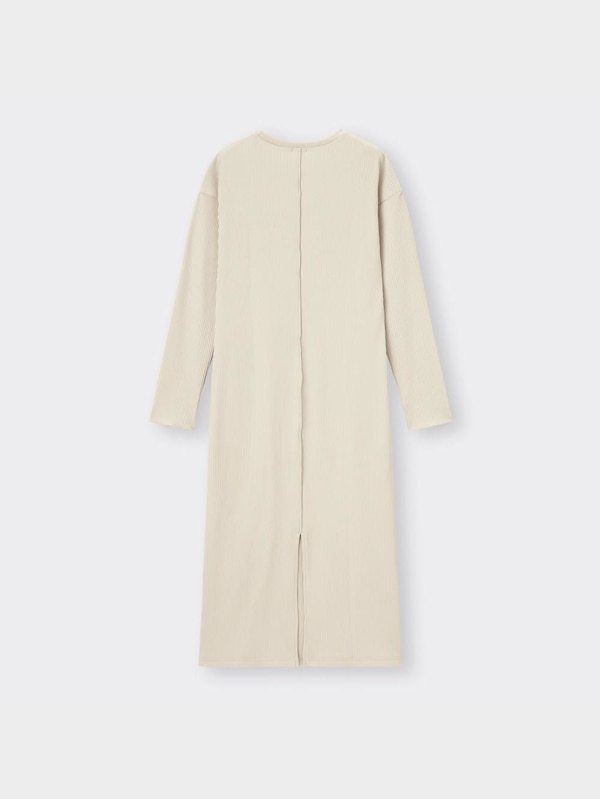 リブIラインワンピース(長袖)Q