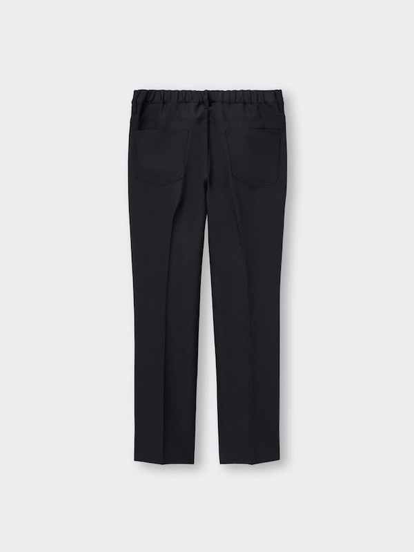 センタープレスストレートパンツ+EC(丈長め78.0cm)(セットアップ可能)