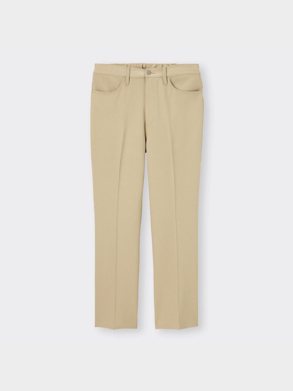 パンツ SPORTMAX PANTS (2321310237600 003) GU公式 | センタープレスストレートパンツ+EC(丈長め78.0cm