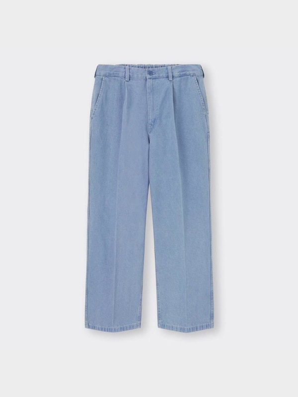 デニムバギースラックス+EC(丈長め77.0cm)(セットアップ可能)