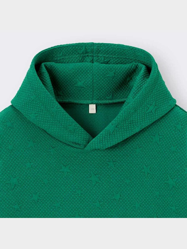 BOYSキルトジャカードプルパーカ(長袖)(スター)