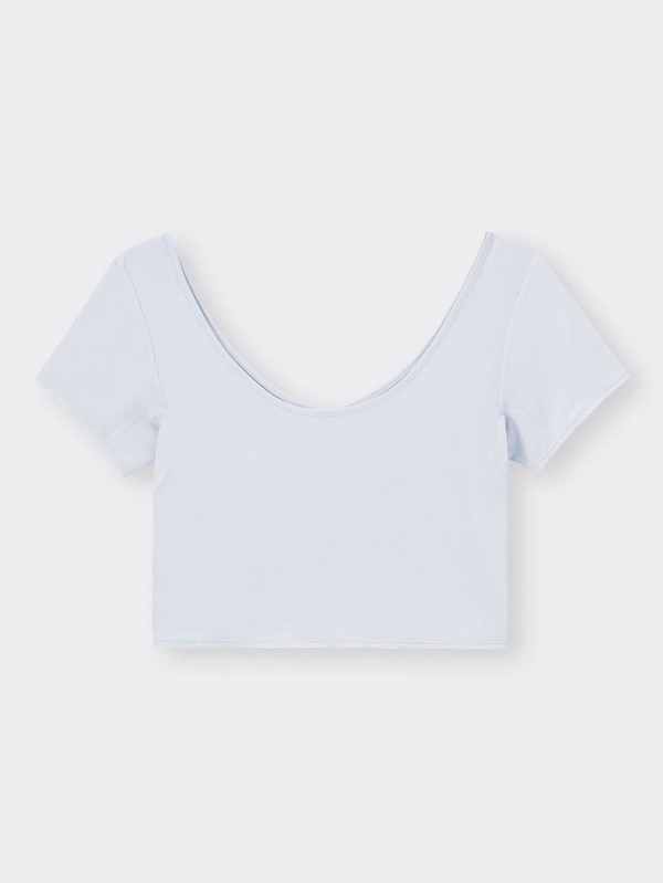 スタイルドライ2WAYクロップドT(半袖)(汗取り付き)+X