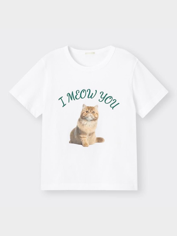 グラフィックT(半袖)(キャット)OSB+EC