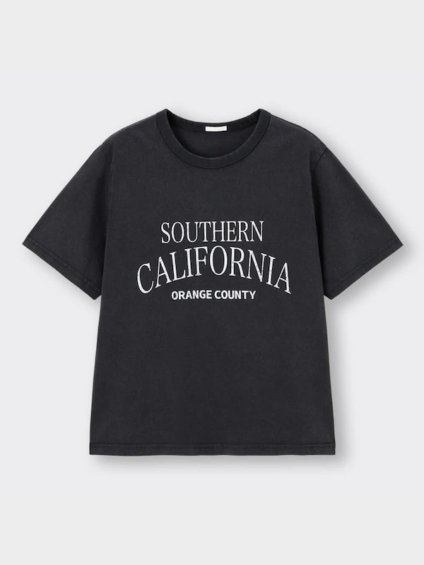 ウォッシュドグラフィックT(半袖)1YT+X