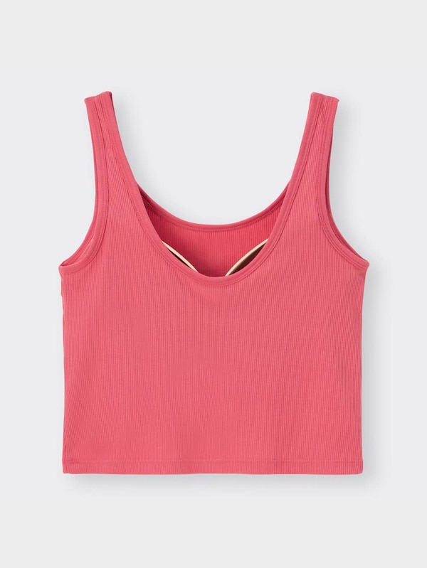 ブラフィールクロップドバックオープンタンクトップ