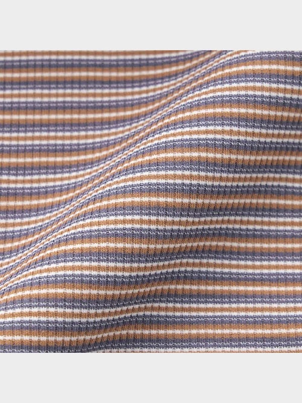 ブラフィールクロップドアメリカンスリーブタンクトップ(ボーダー)