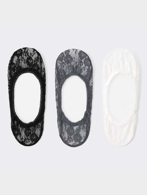 カバーソックス3P(レース)+E