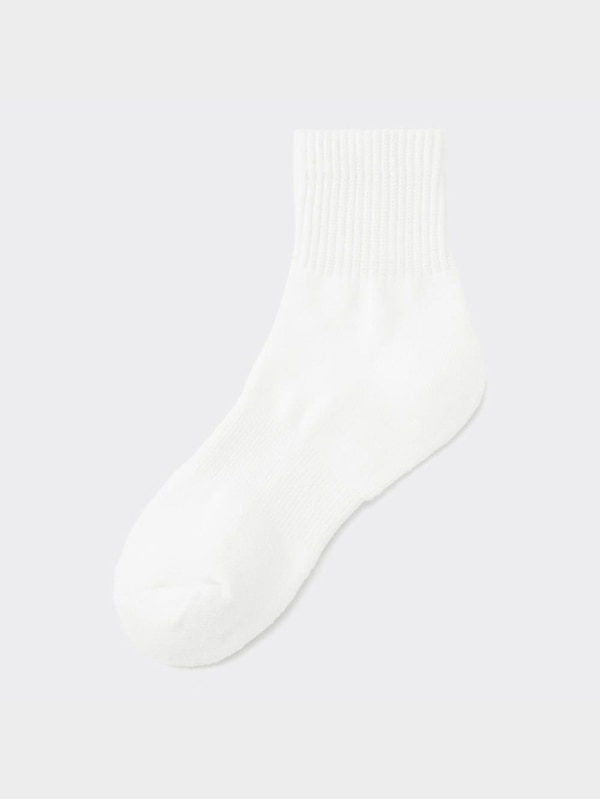 リブパイルアンクルソックス
