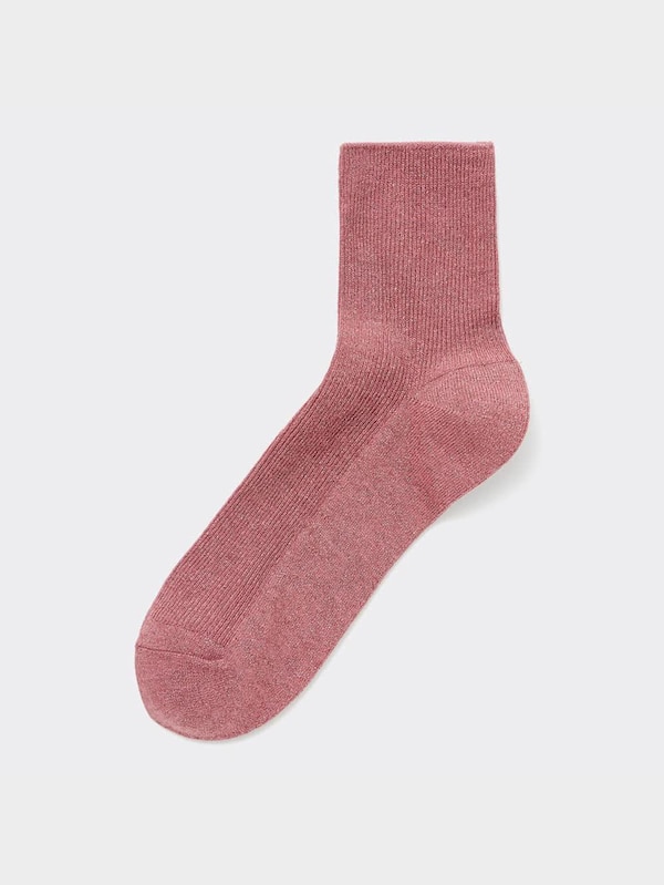 ラメアンクルソックス