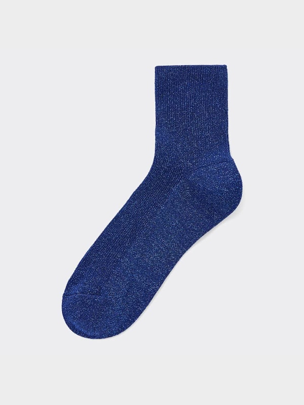 ラメアンクルソックス