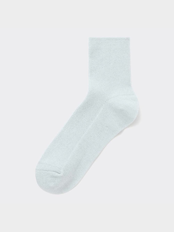 ラメアンクルソックス