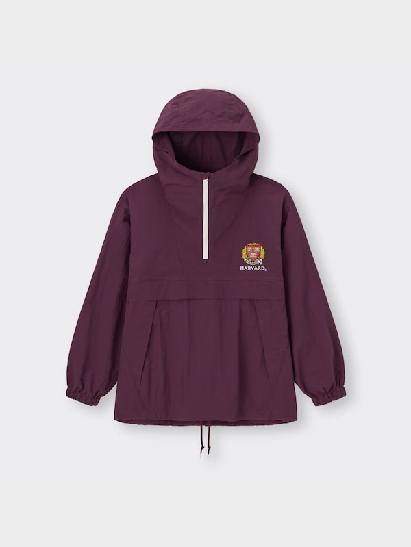 オーバーサイズアノラックパーカ Harvard university (セットアップ可能)