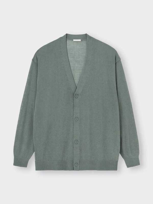 シアーニットカーディガン(長袖)