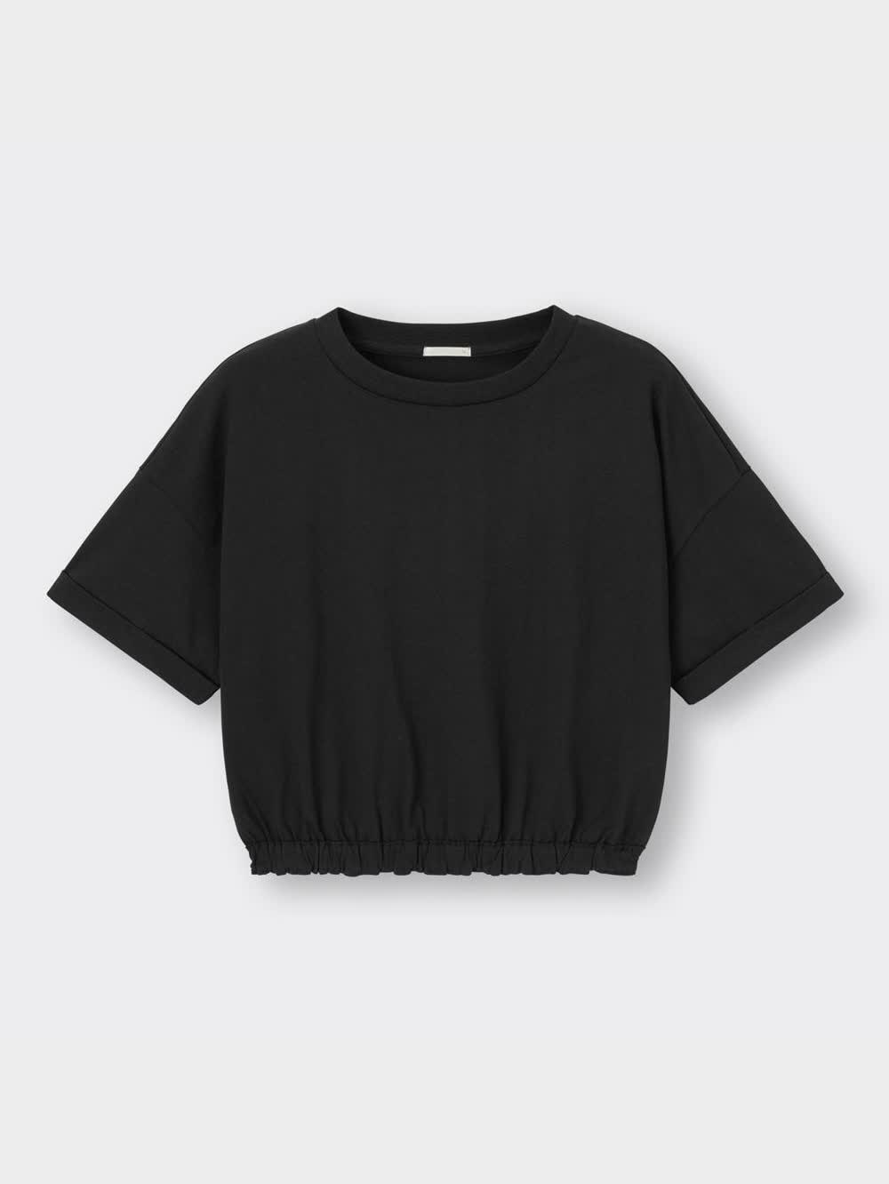 GU公式 | ウエストギャザーT(半袖)OSB+EC