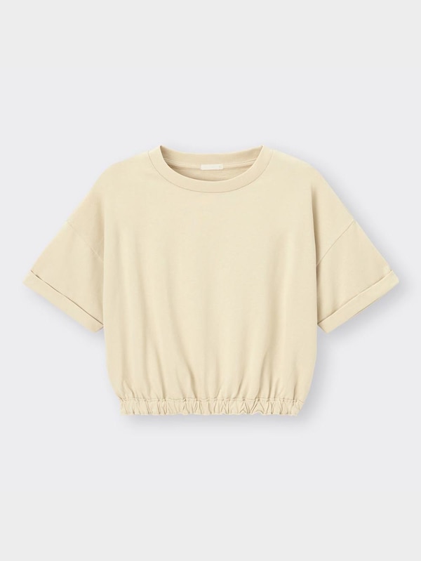 ウエストギャザーT(半袖)OSB+EC