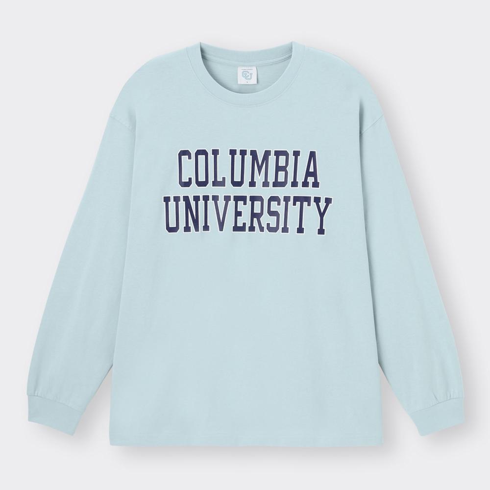 GU公式 | グラフィックT(長袖) Columbia University in the City of