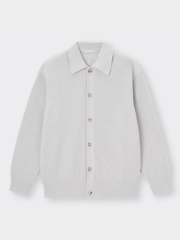 ポロカーディガン(長袖)NT+E